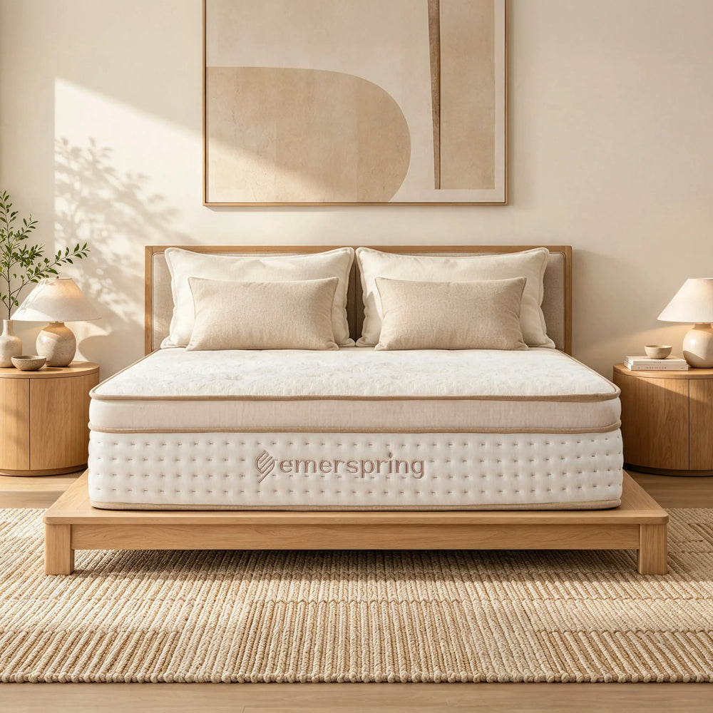 Canora Luxe mattress featuring a modern design and carefully selected comfort materials.