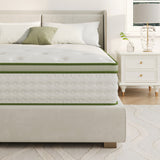 Hybrid mattress with pocket springs
