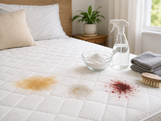 How to Remove Mattress Stains: Sweat, Urine, Blood & More