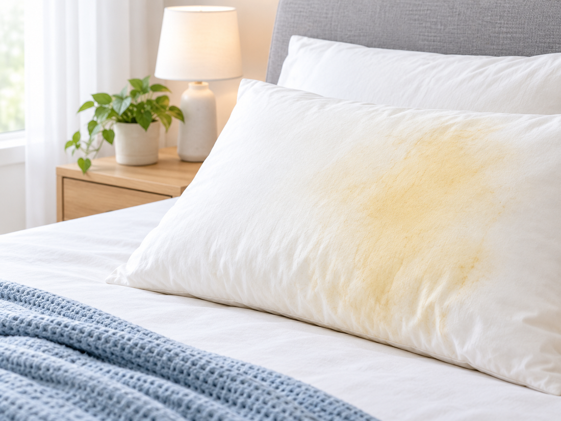 Why Do Pillows Turn Yellow? Causes, Cleaning & Prevention