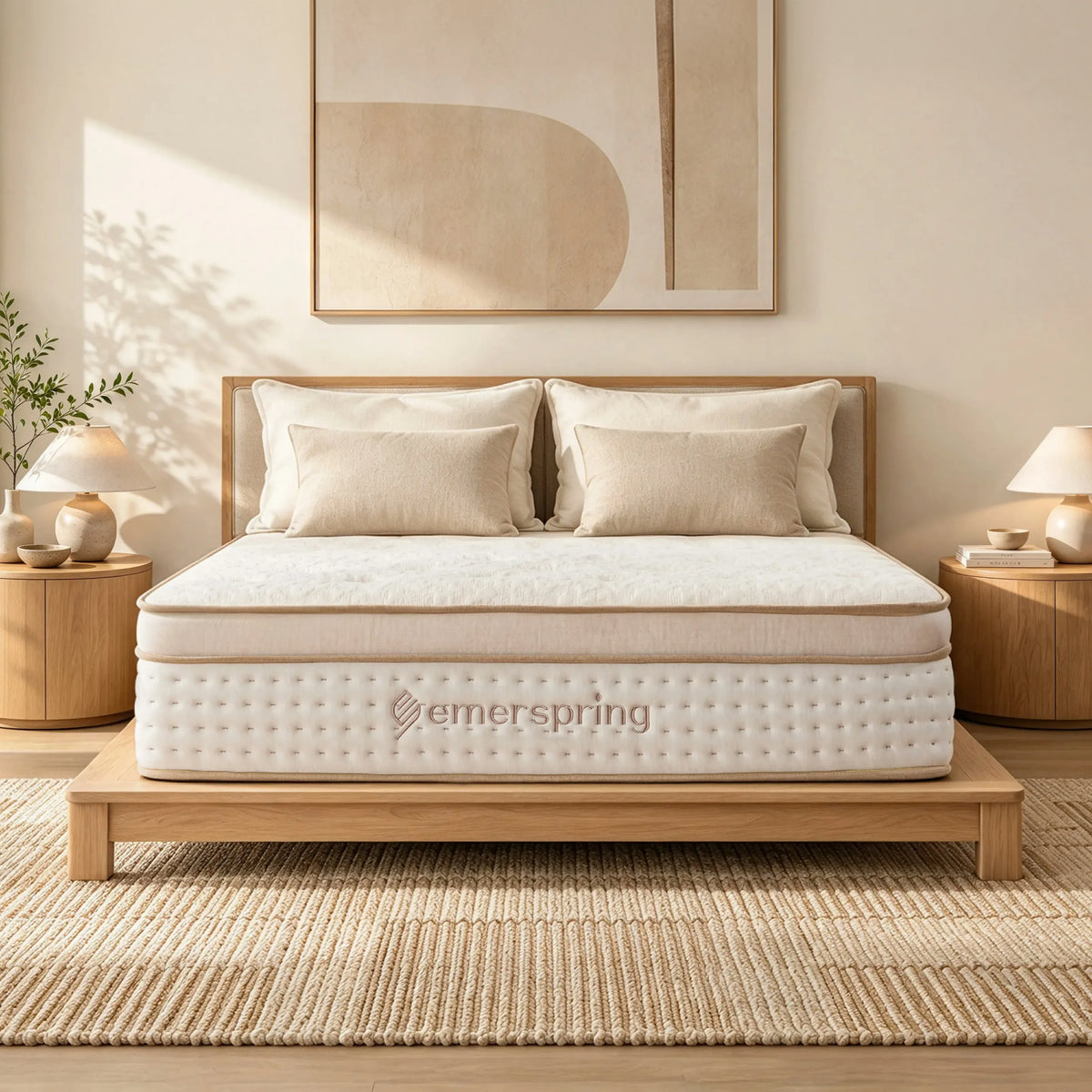 Canora Luxe mattress featuring a modern design and carefully selected comfort materials.