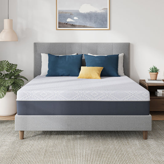 10"Charcoal Gel Cooling Memory Foam Mattress