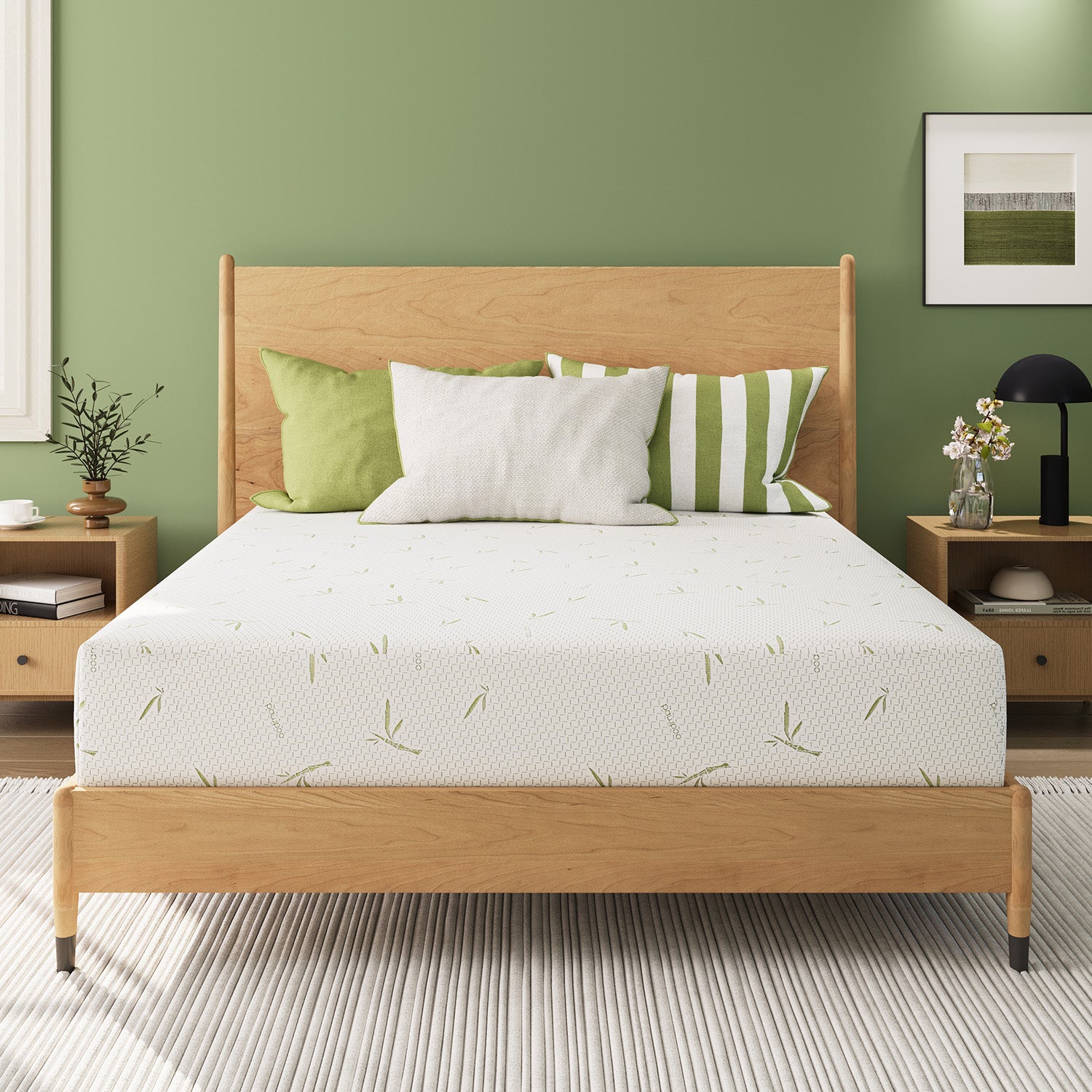 Bamboo Comfort memory foam mattress with gel
