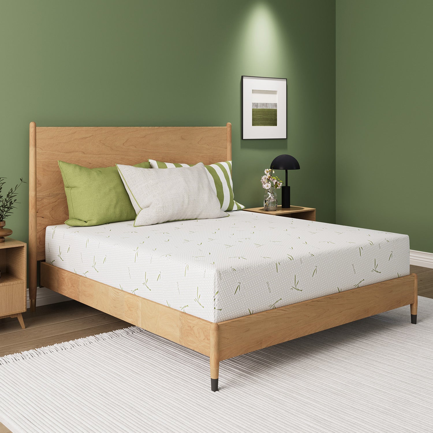 Bamboo Comfort Memory Foam Mattress