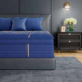 Marine Blue Luxe Hybrid Mattress