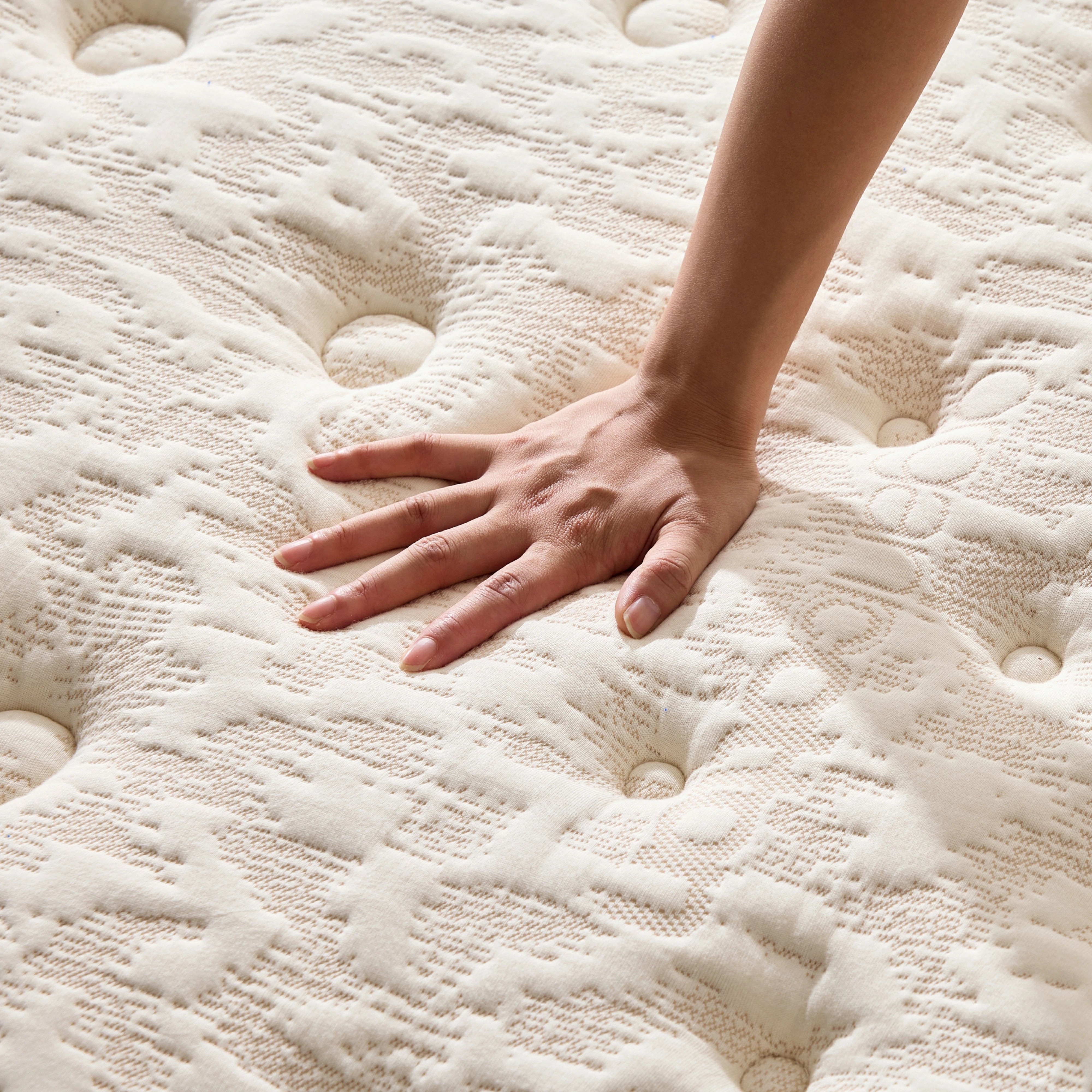 Canora Luxe Medium-Plush mattress offering gentle contouring and cushioned comfort.