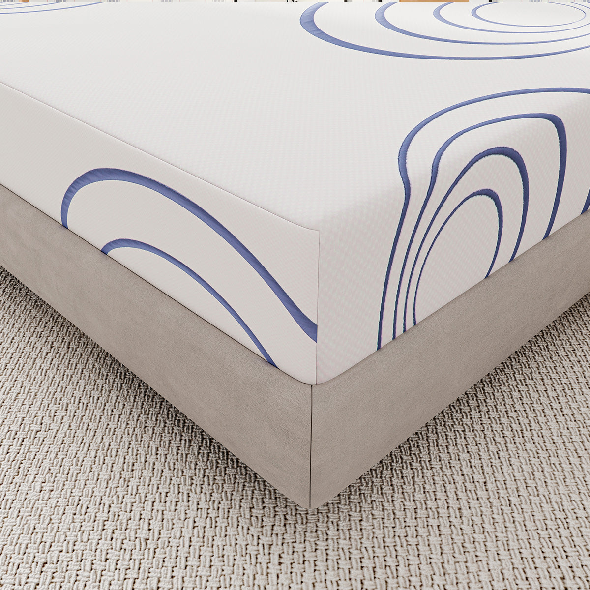 8"Charcoal Essential Foam Mattress