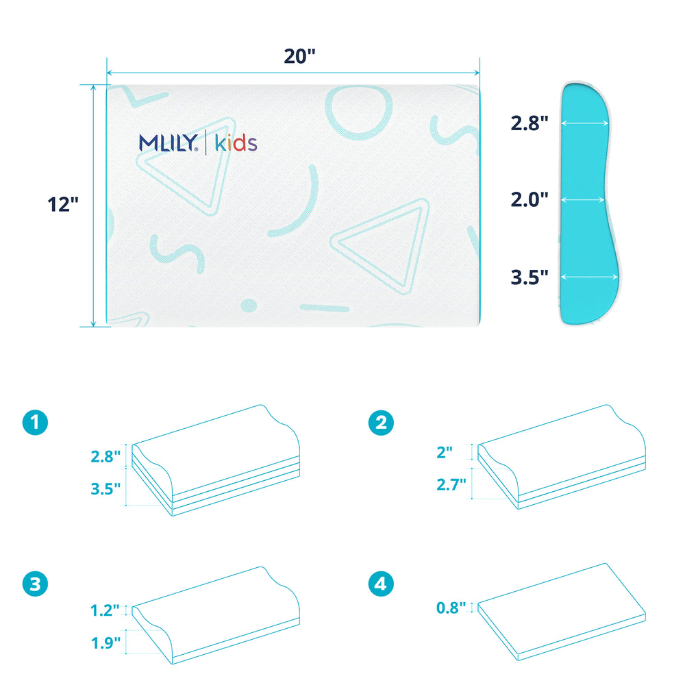 kids pillow with washable cover