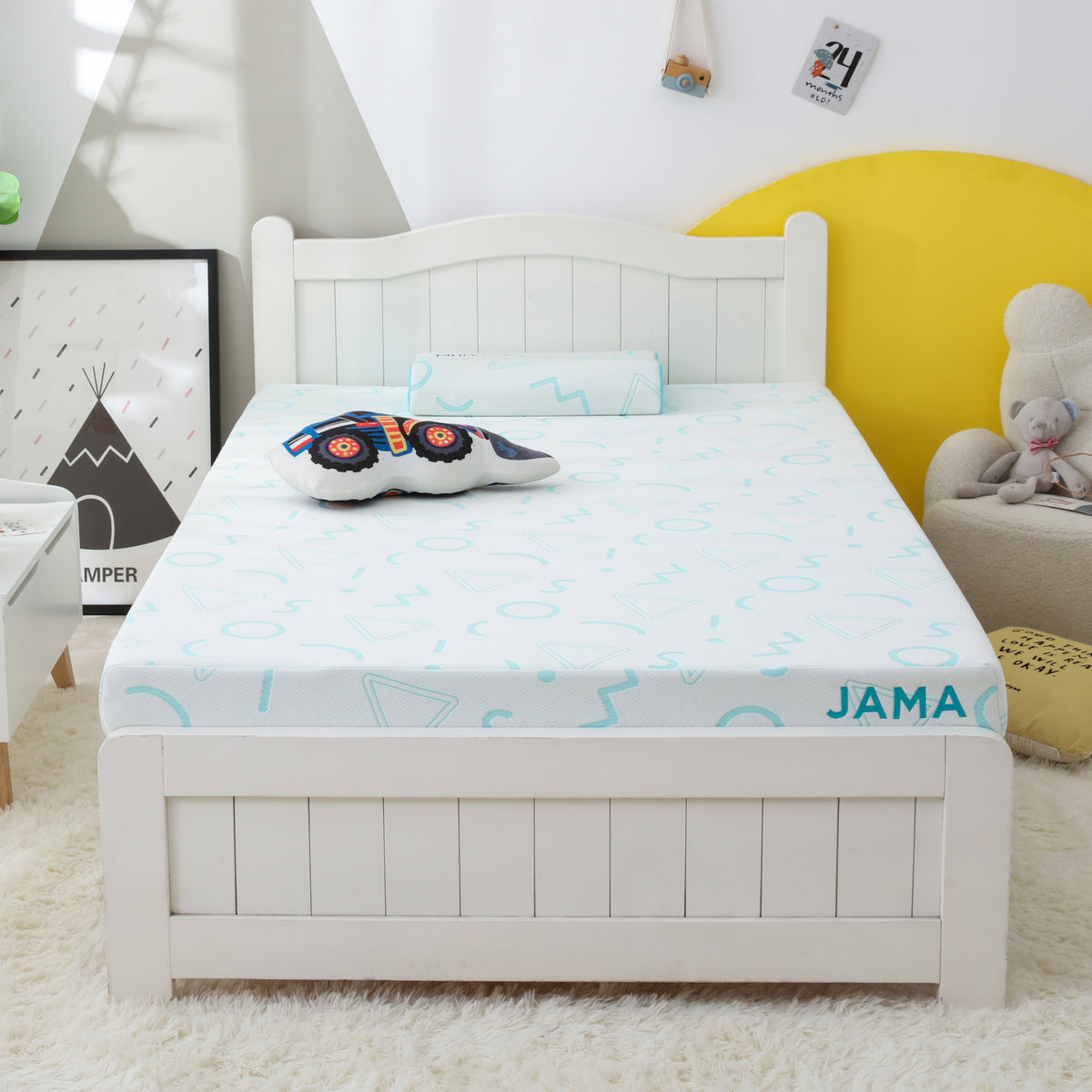 JAMA Kids Memory Foam Mattress